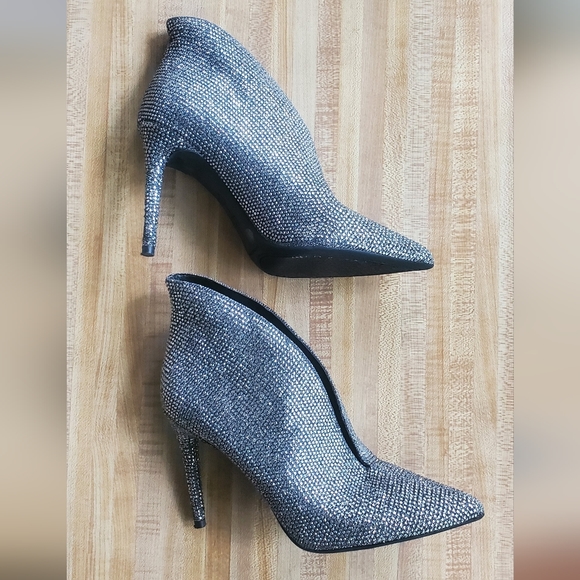 Jessica Simpson Sequin Ankle Boots - Picture 4 of 8